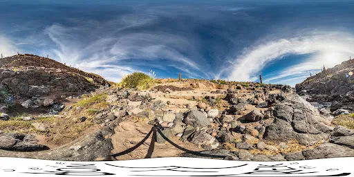 Panorama 360° de San Pedro de Atacama, San Pedro de Atacama, no Google Maps